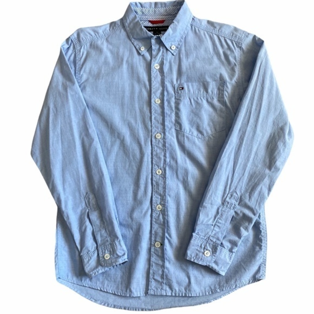 Tommy Hilfiger Button Down Shirt Sz. M 12/14 NWT